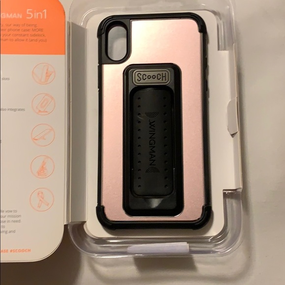 Protective iPhone X case w/ stand - Picture 2 of 3